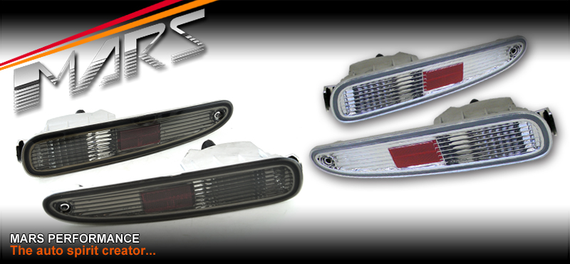 DEPO Rear Bumper Turn Signal Lights For Mazda RX-7 FD3S 1992-2001 – Left & Right Pair